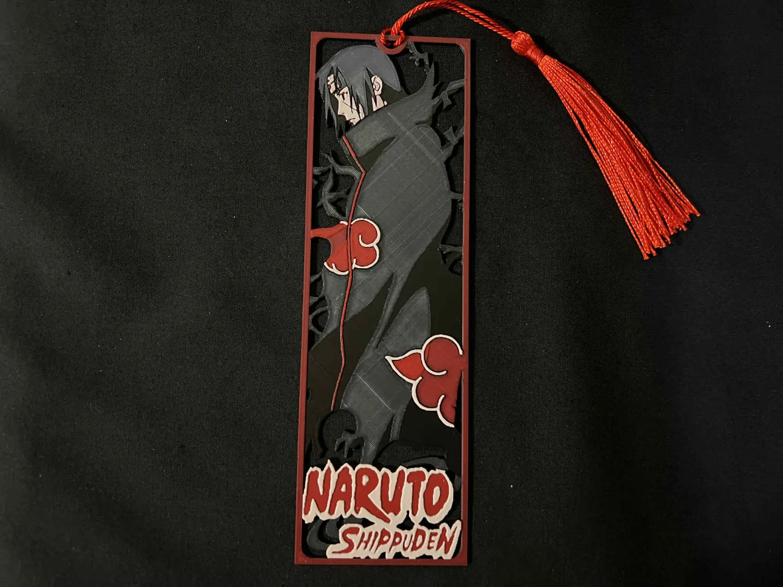 Itachi Uchiha, Naruto, Framed Cutout Bookmark