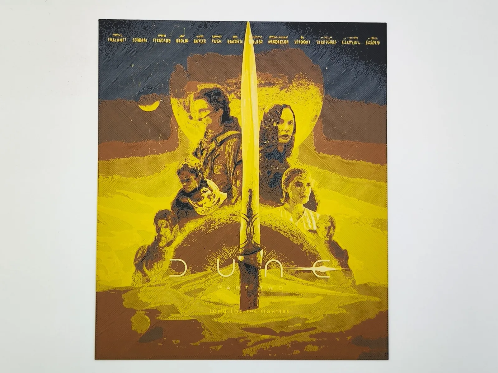 Dune 2 poster - Hueforge