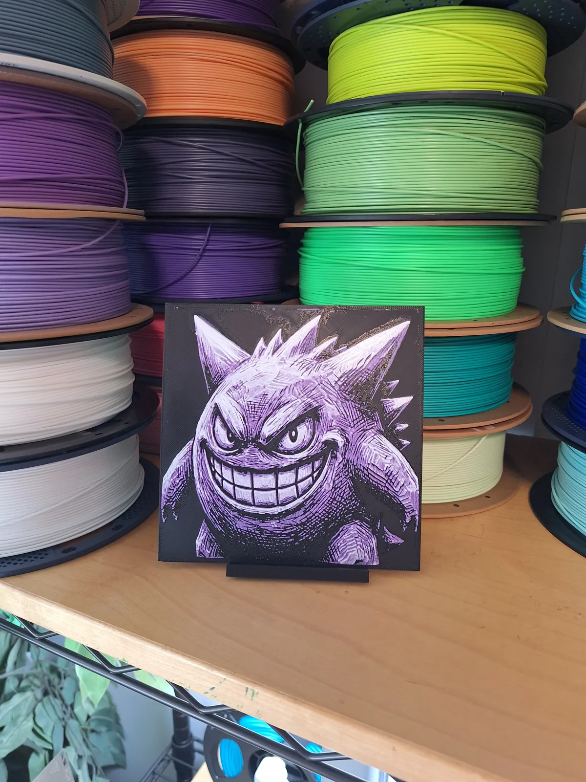 Gengar Smirk- Hueforge 3 Colours