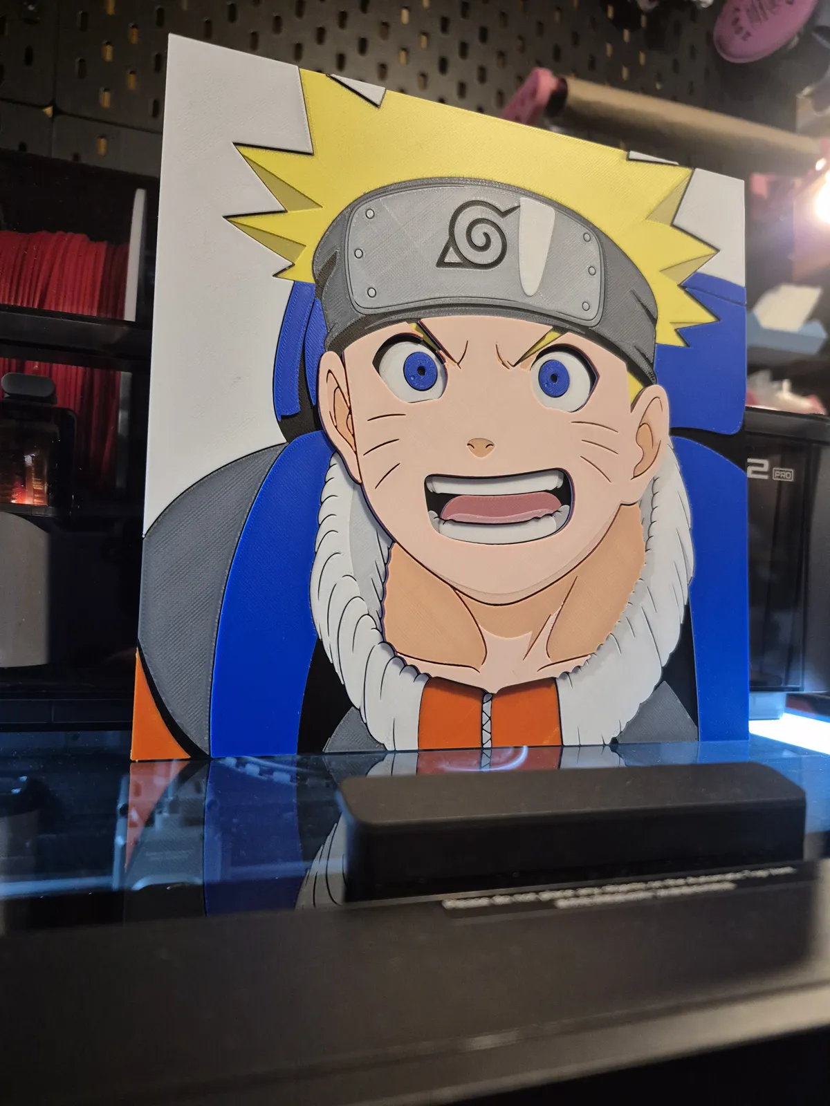Naruto Headshot - Hueforge
