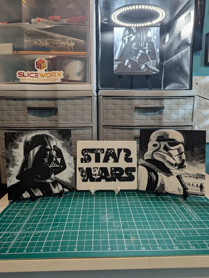 Star Wars Logo (Plate / Sign)