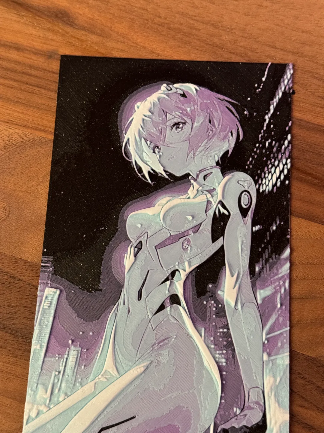 Rei Ayanami AI Art Hue Forge