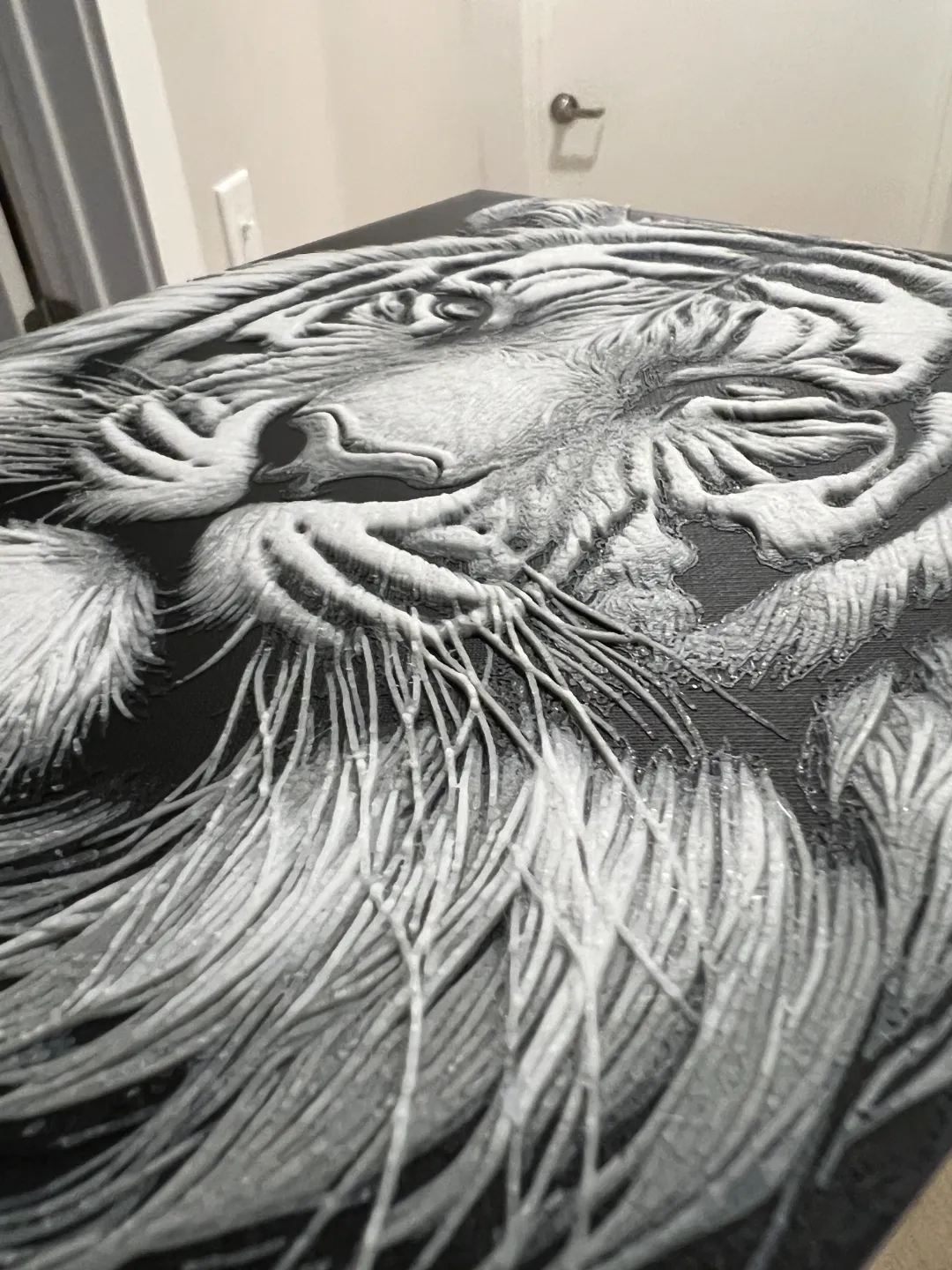 Tiger Face Hueforge