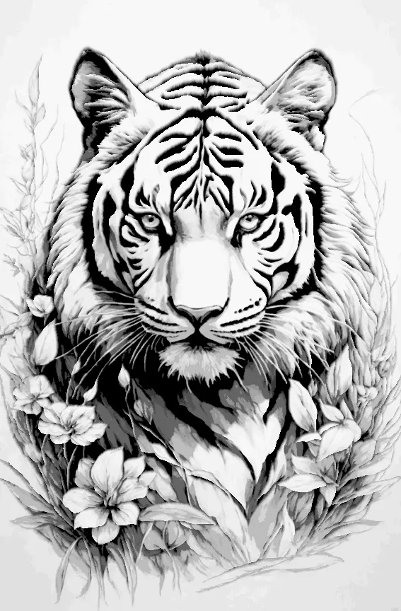 Tiger (hueforge)