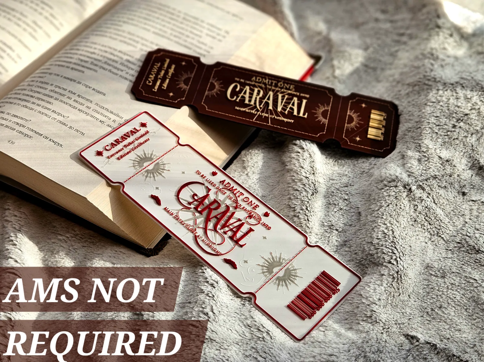 CARAVAL Tickets - Bookmarks Set