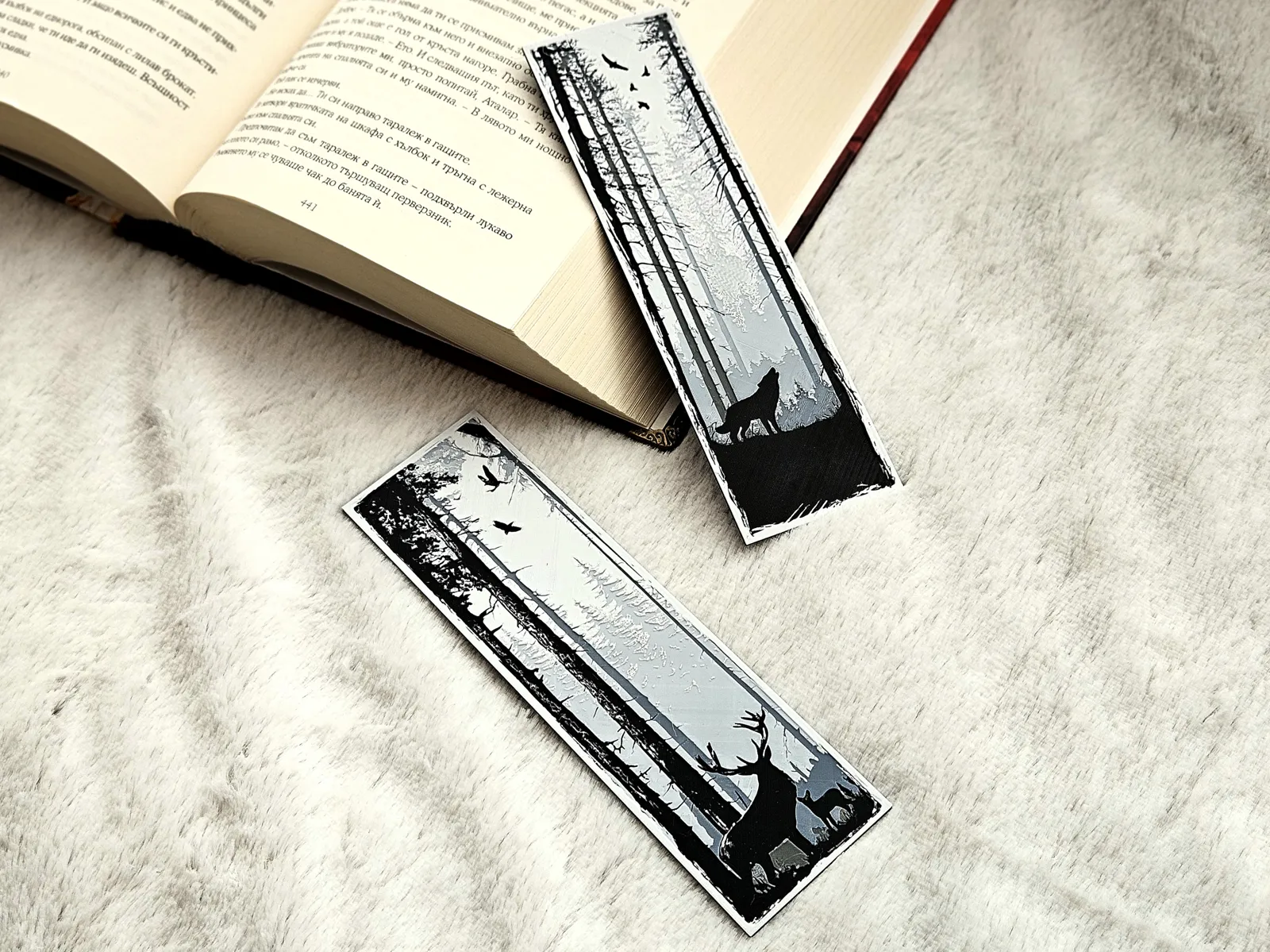 Whispering Wilds - Bookmarks set