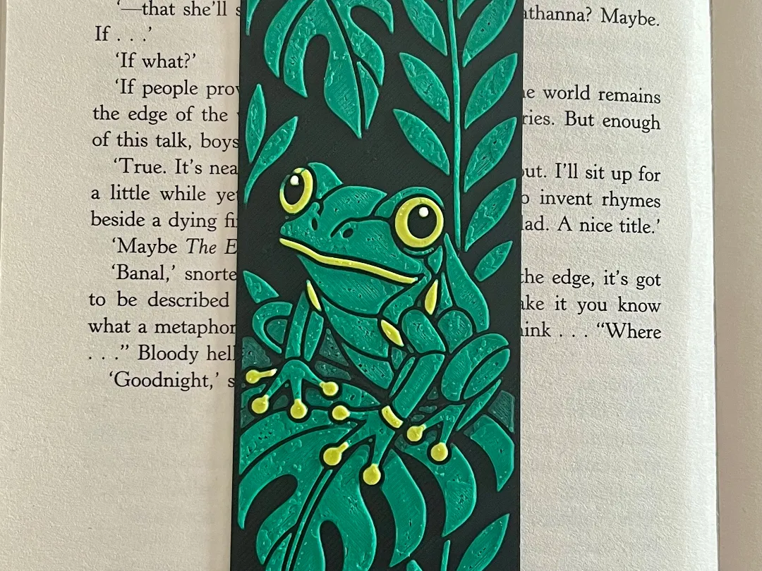 Frog Bookmark