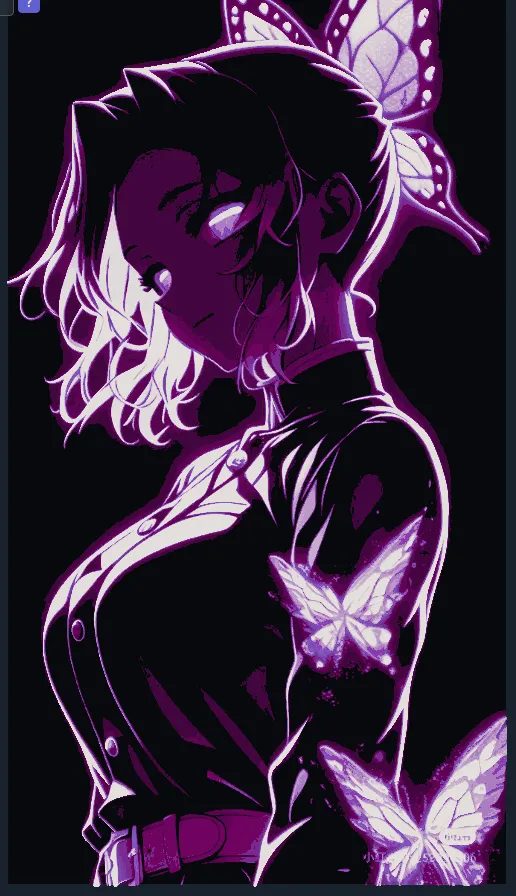 Shinobu - Hashira, Demon Slayer Hueforge