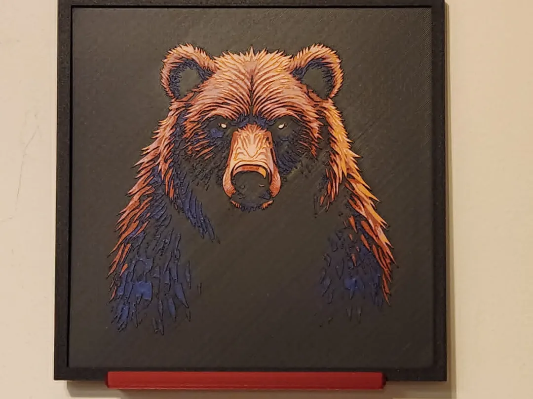 Grizzly Bear HueForge