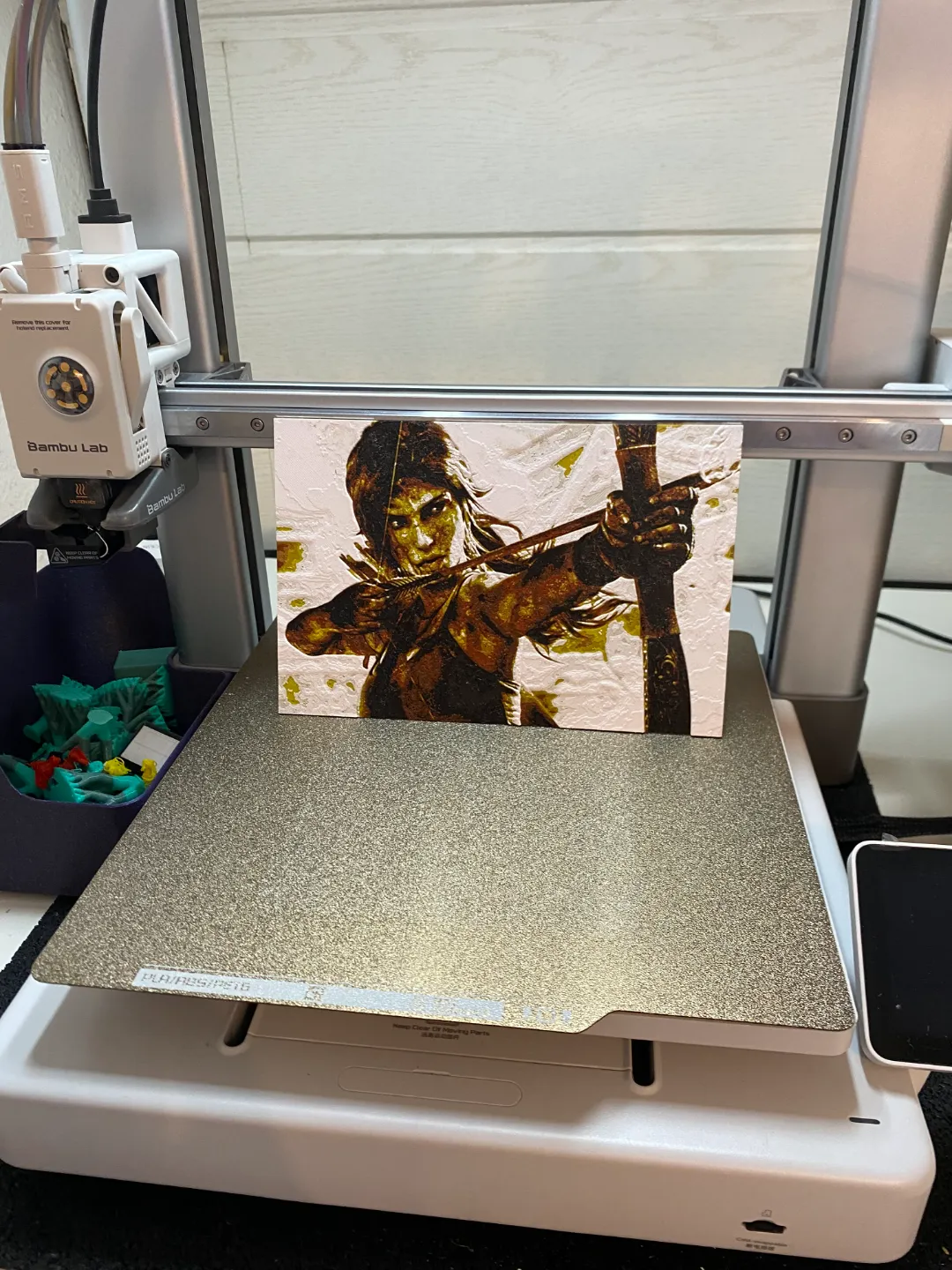 Lara Croft Tomb Raider HueForge