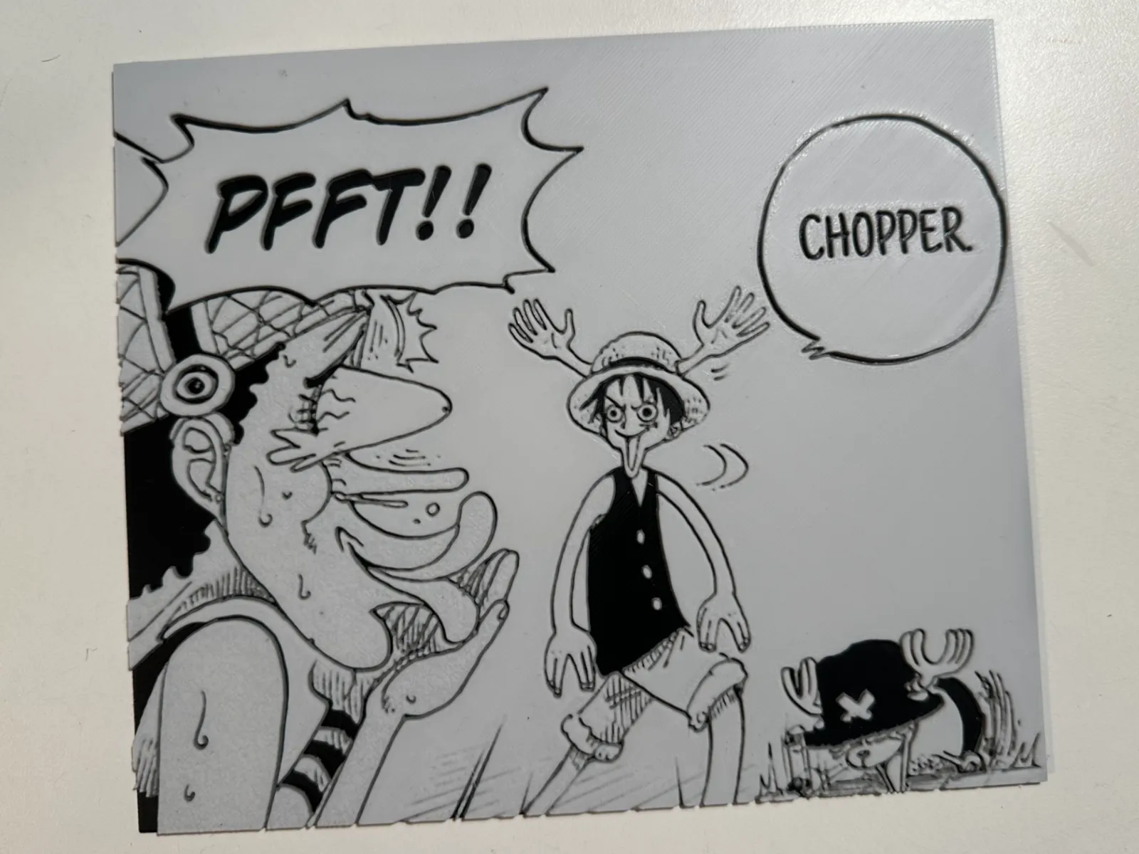 One Piece Comedy Trio Hueforge