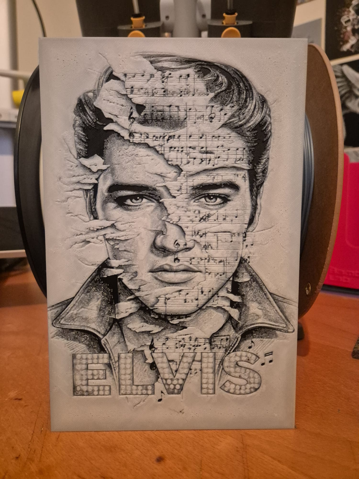 elvis song papers hueforge