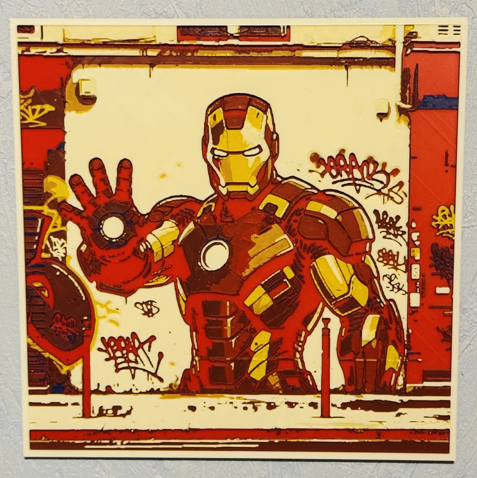 Fanart Street Art IronMan