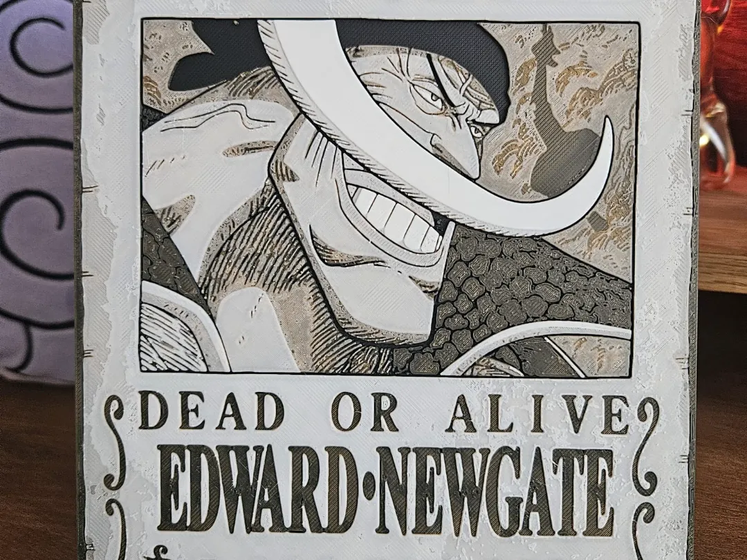 One Piece wanted poster - Edward Newgate