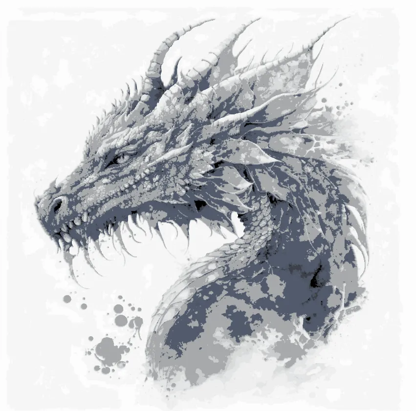 Dragon art hueforge