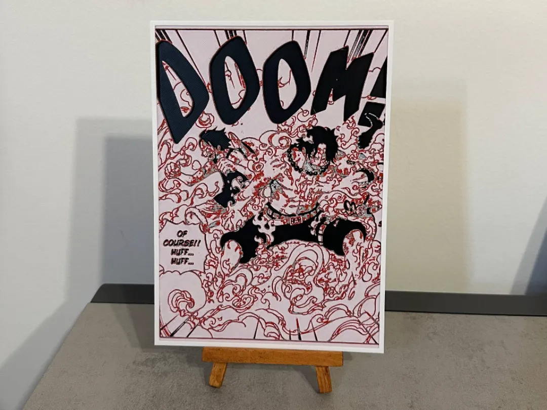 Marineford Luffy And Ace Panel Manga - One Piece
