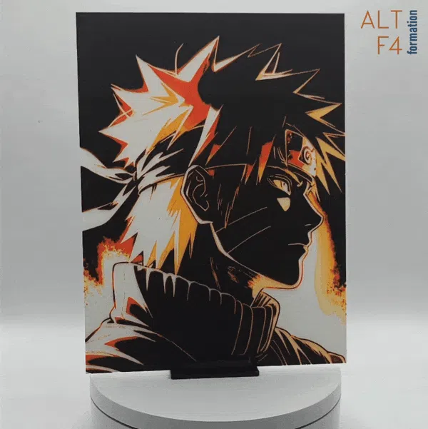 Naruto backlight effect