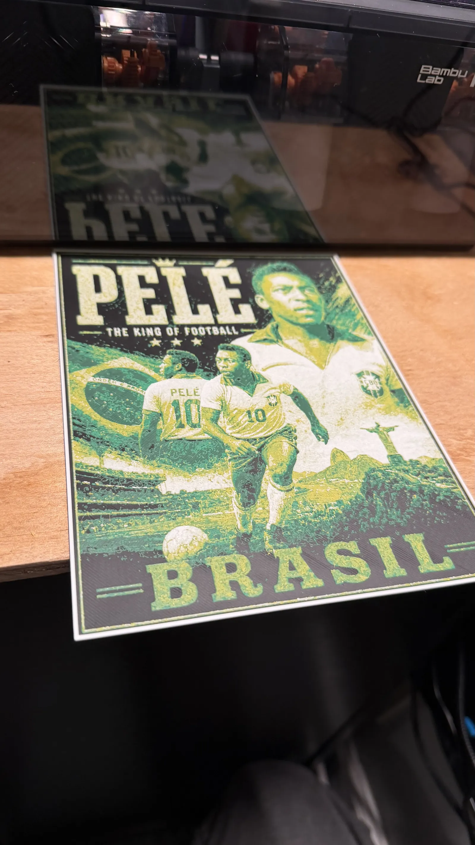 Pelé Poster HueForge