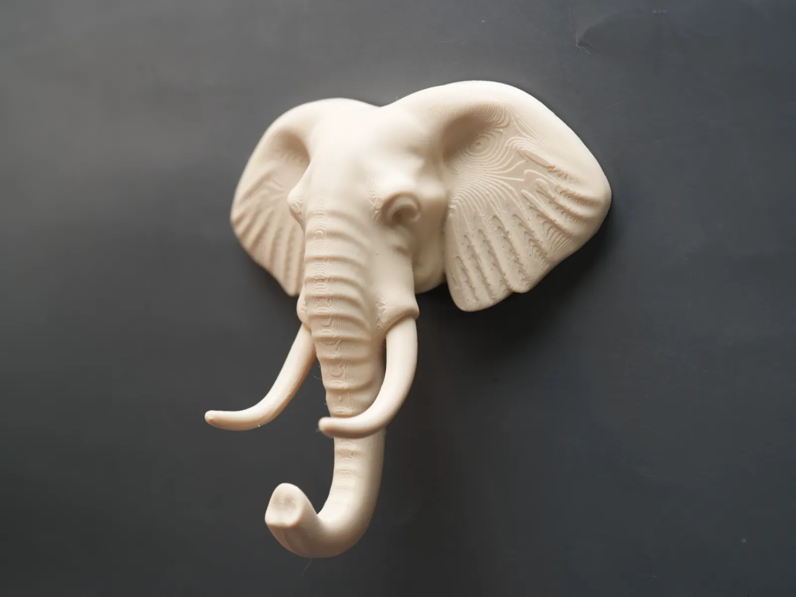 Elephant Head Wall Decor | Trunk Key Hanger
