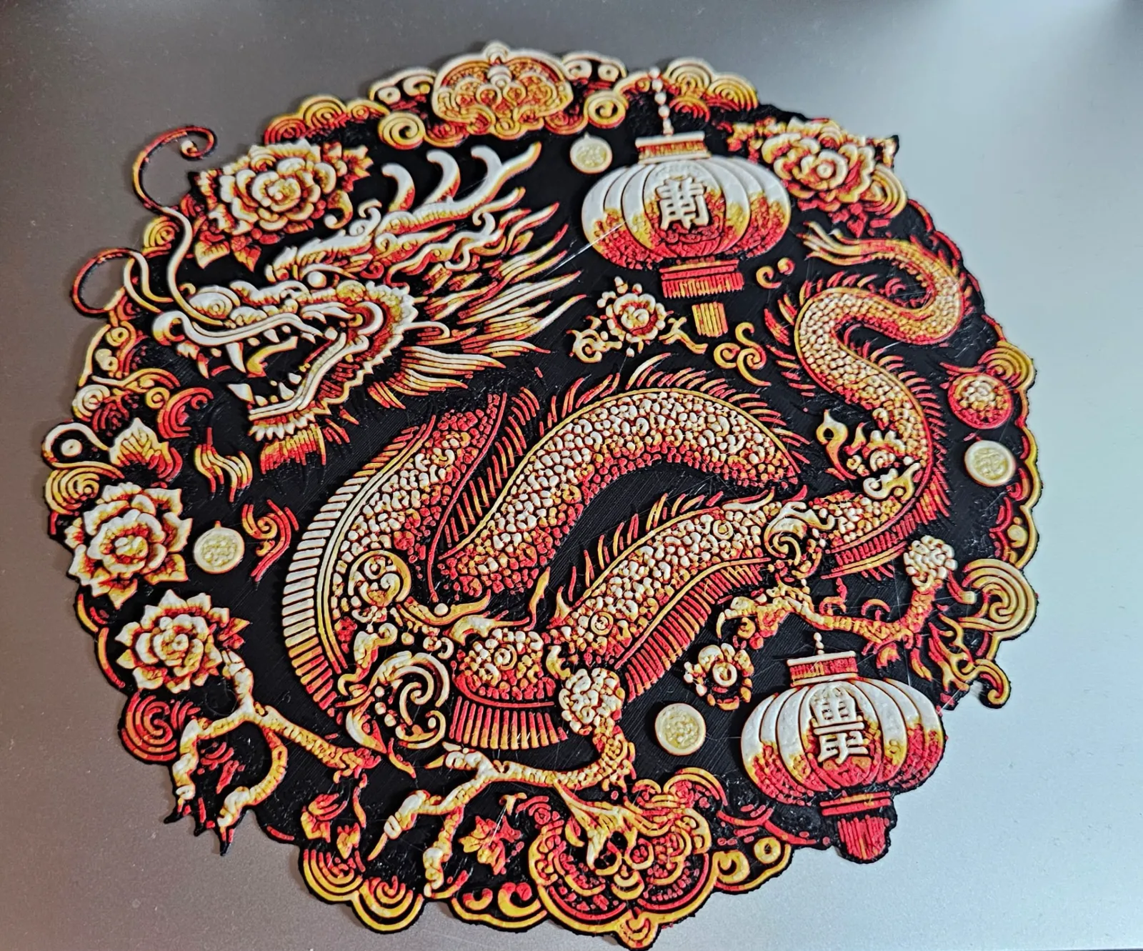 HueForge Oriental Dragon