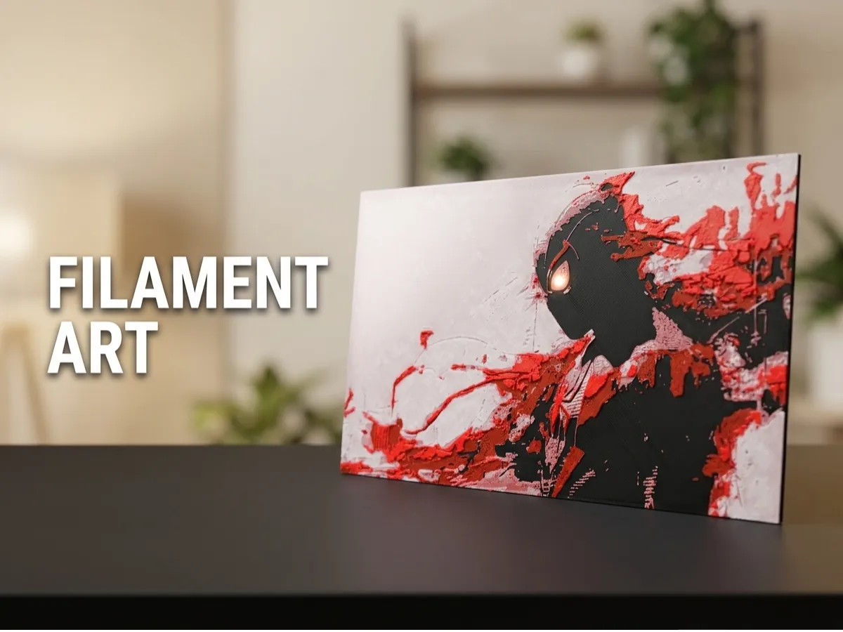 Miles Morales Filament Art