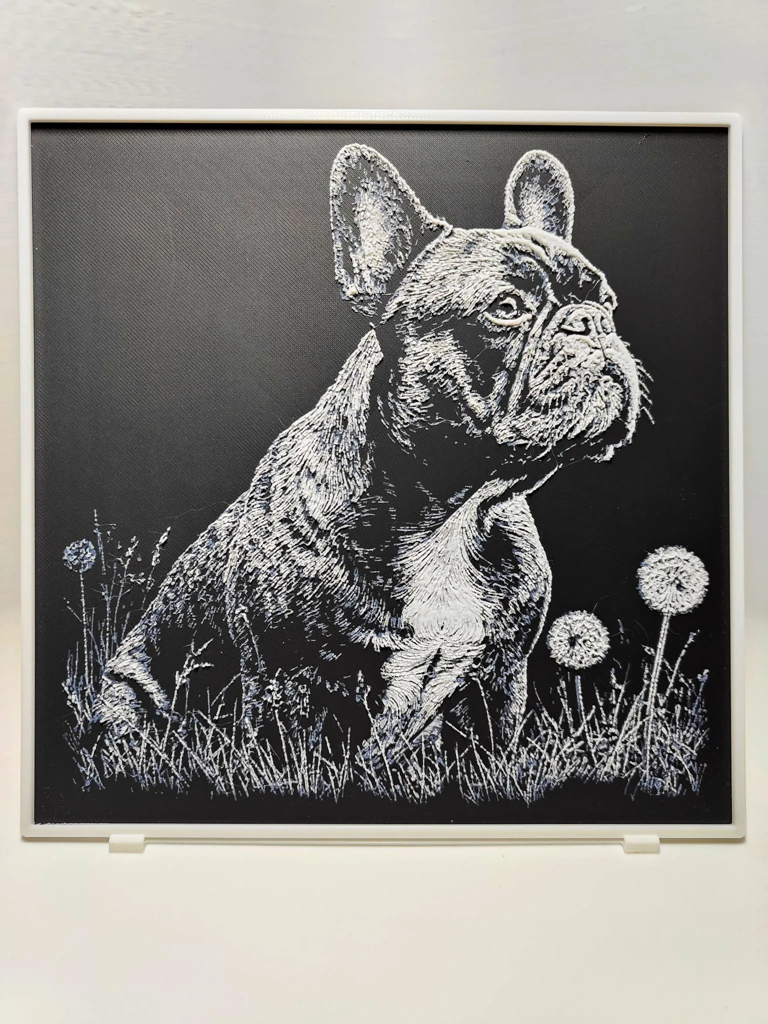 French Bulldog - Hueforge