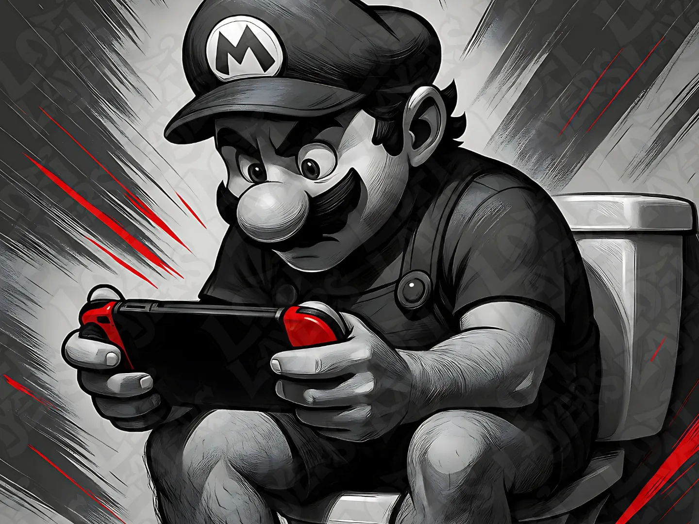 Super Mario Pooper Hueforge