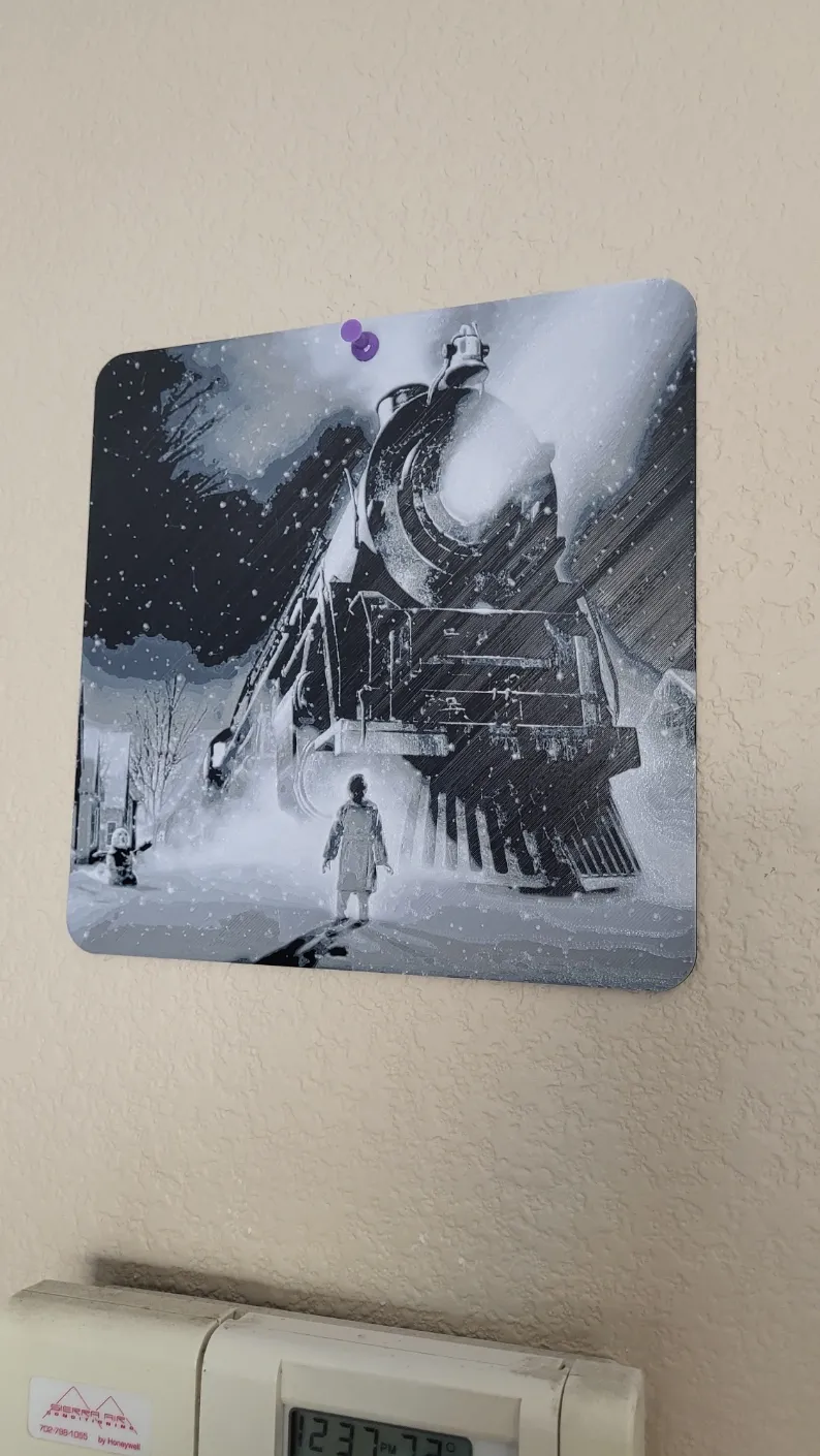 Polar Express Train (Hue Forge)