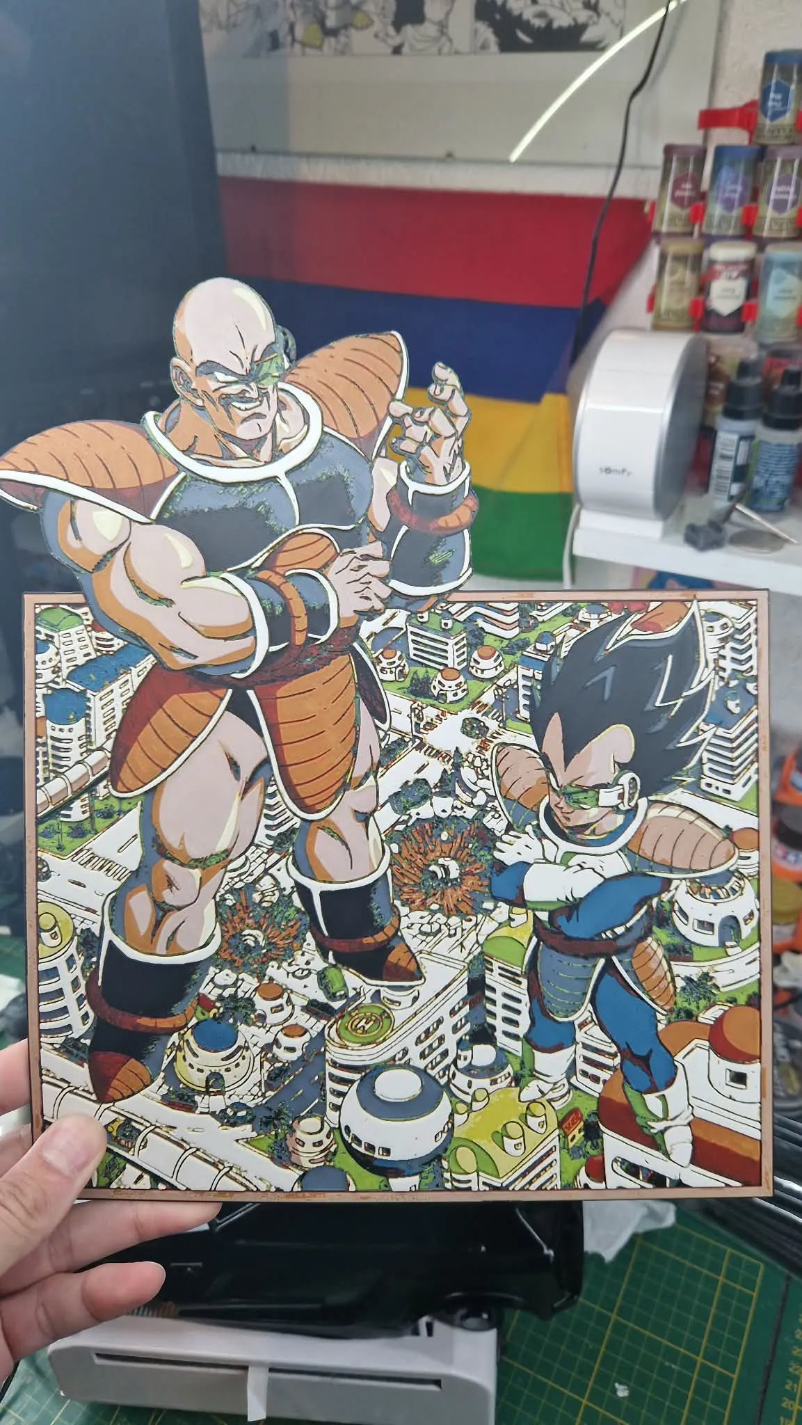 Nappa & Vegeta - Dragon Ball Hueforge