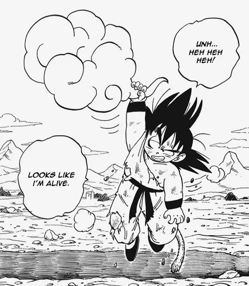 Goku Iconic Scene / Dragon Ball / HueForge