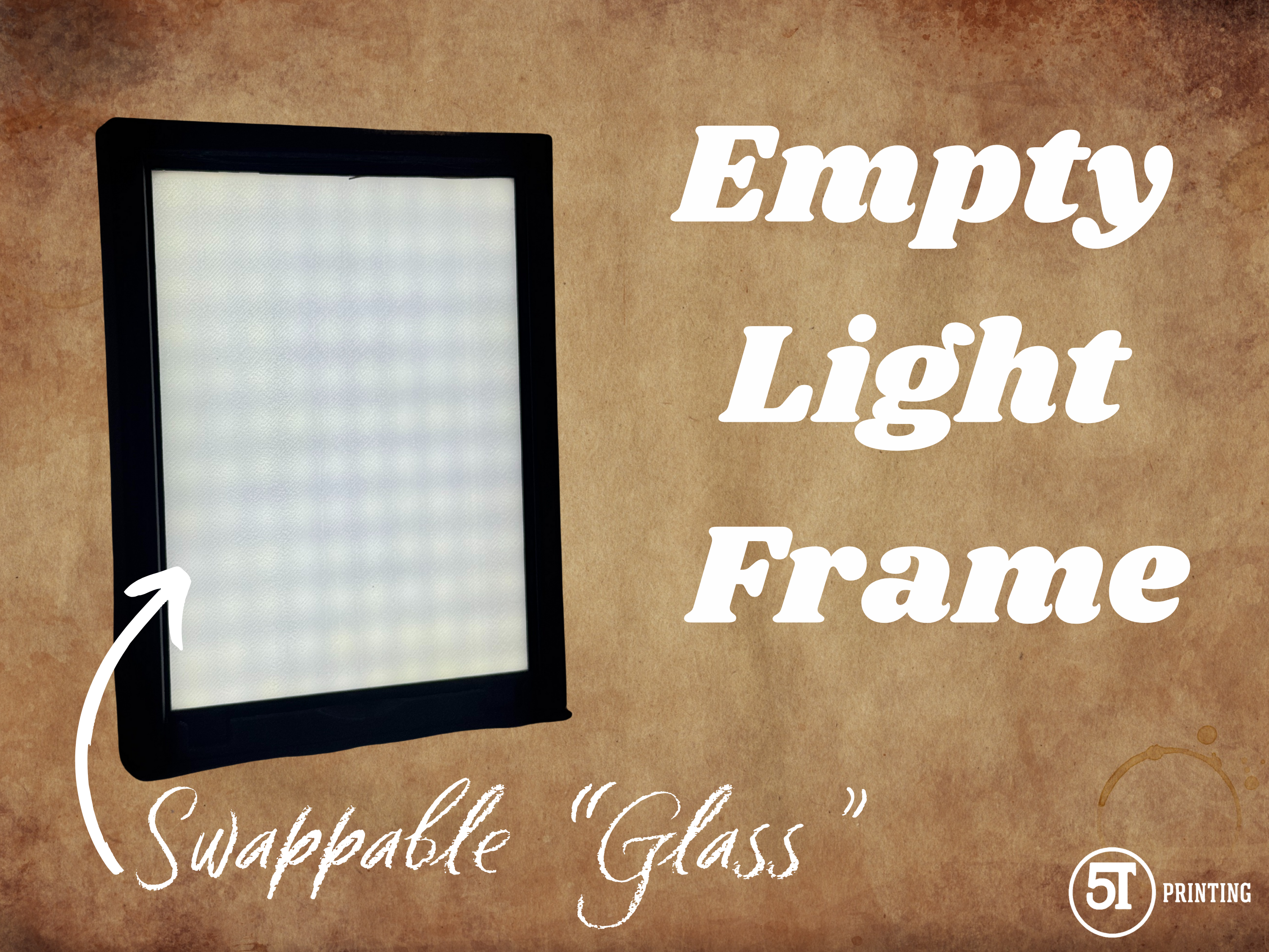 Texas Tech Swappable Stained Glass Light
