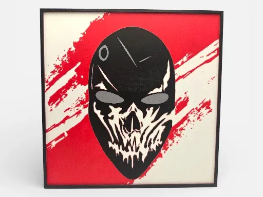 Devil's Night Mask 200mm x 200mm Hueforge