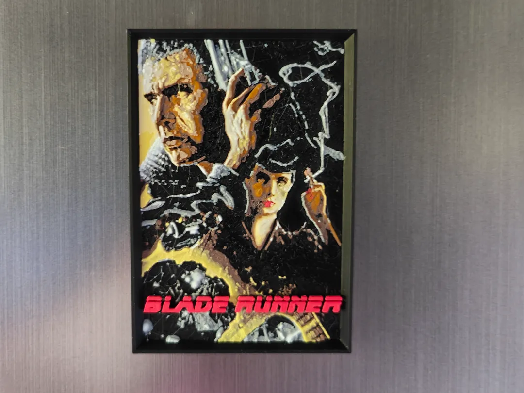 Blade Runner movie poster fridge magnet