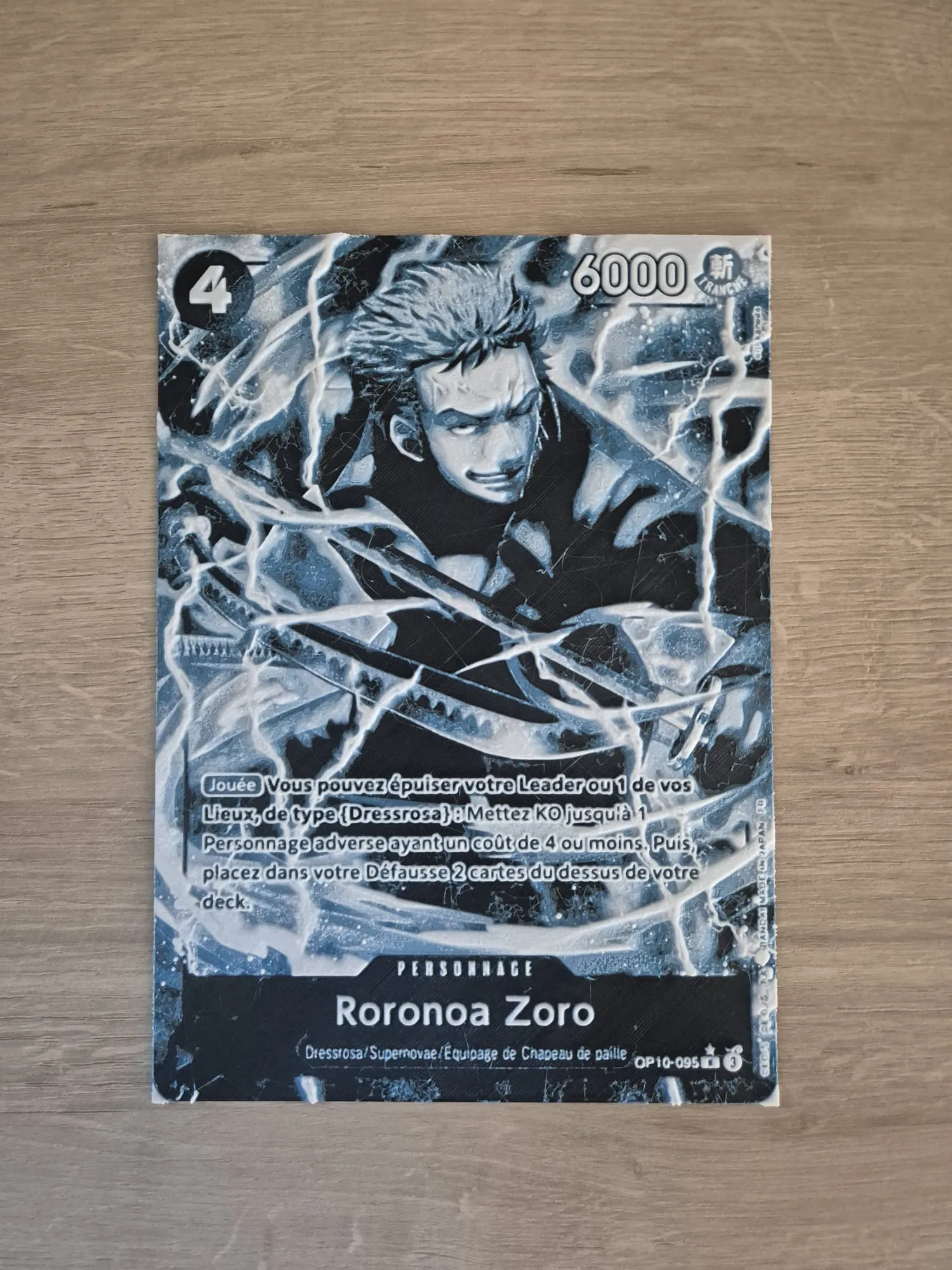 hue forge carte one piece zoro