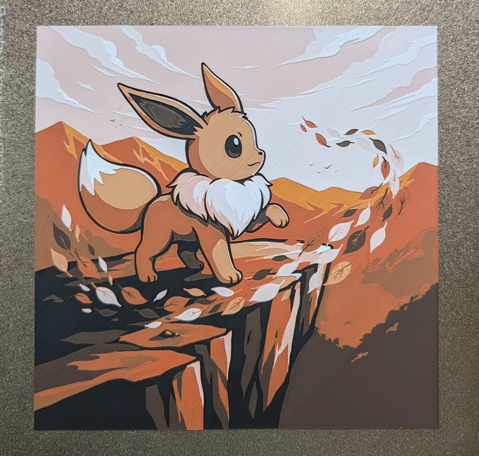 Eevee on the Autumn Ridge