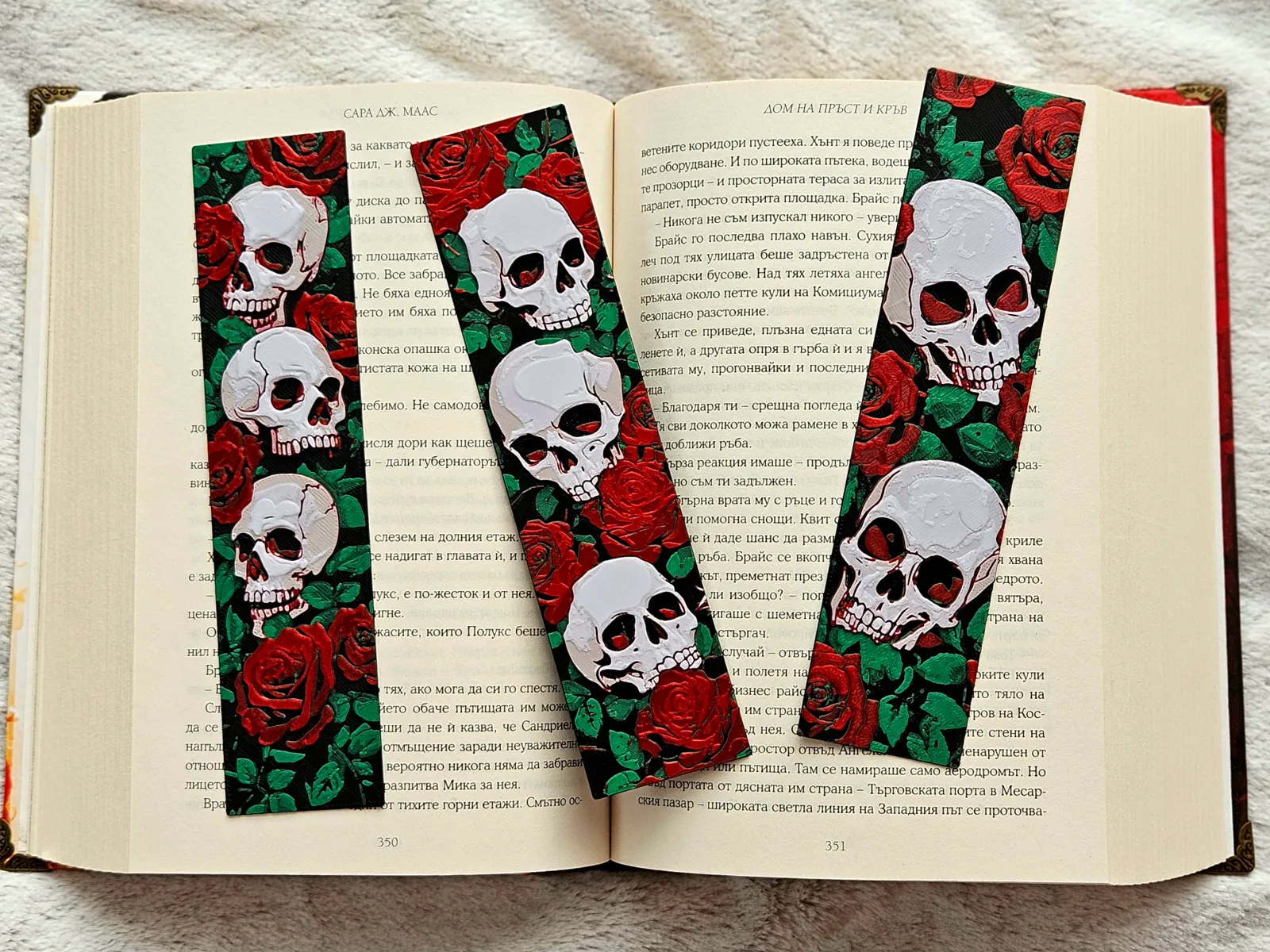 Skulls N' Roses - Bookmarks Set