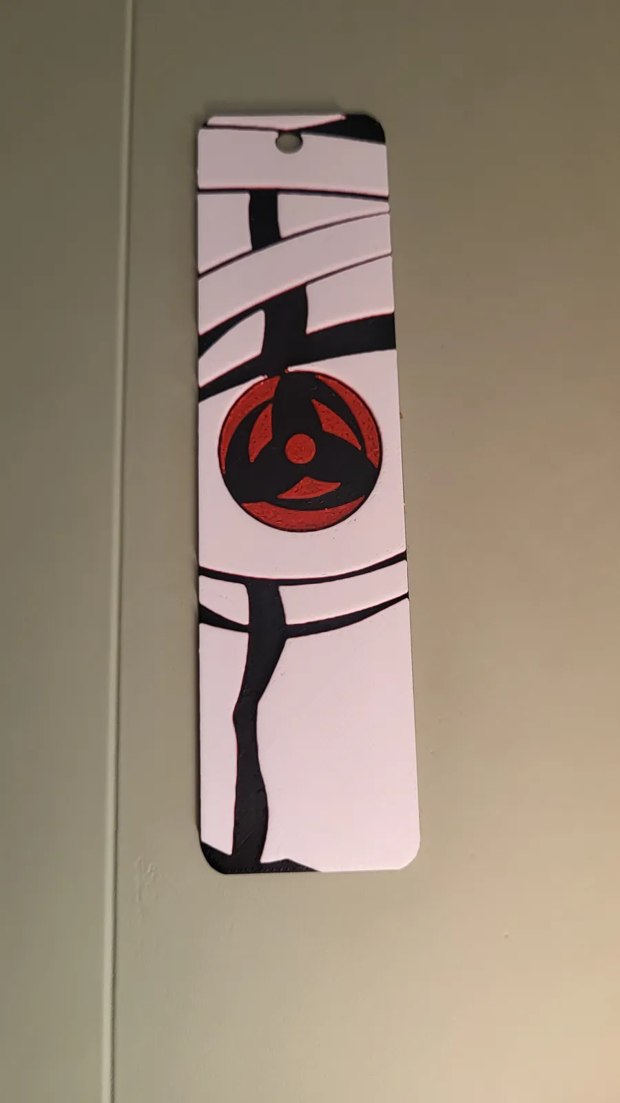 Hueforge Lesezeichen Kakashi mit Sharingan