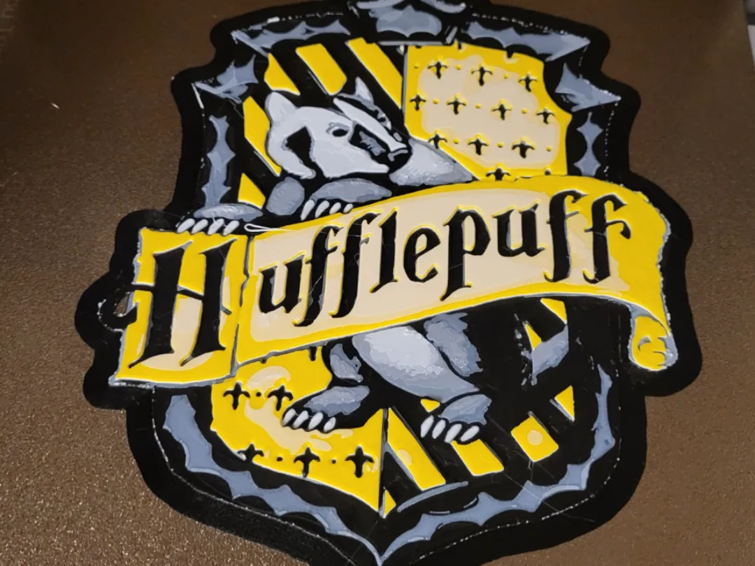 Hue Forge - Hufflepuff crest