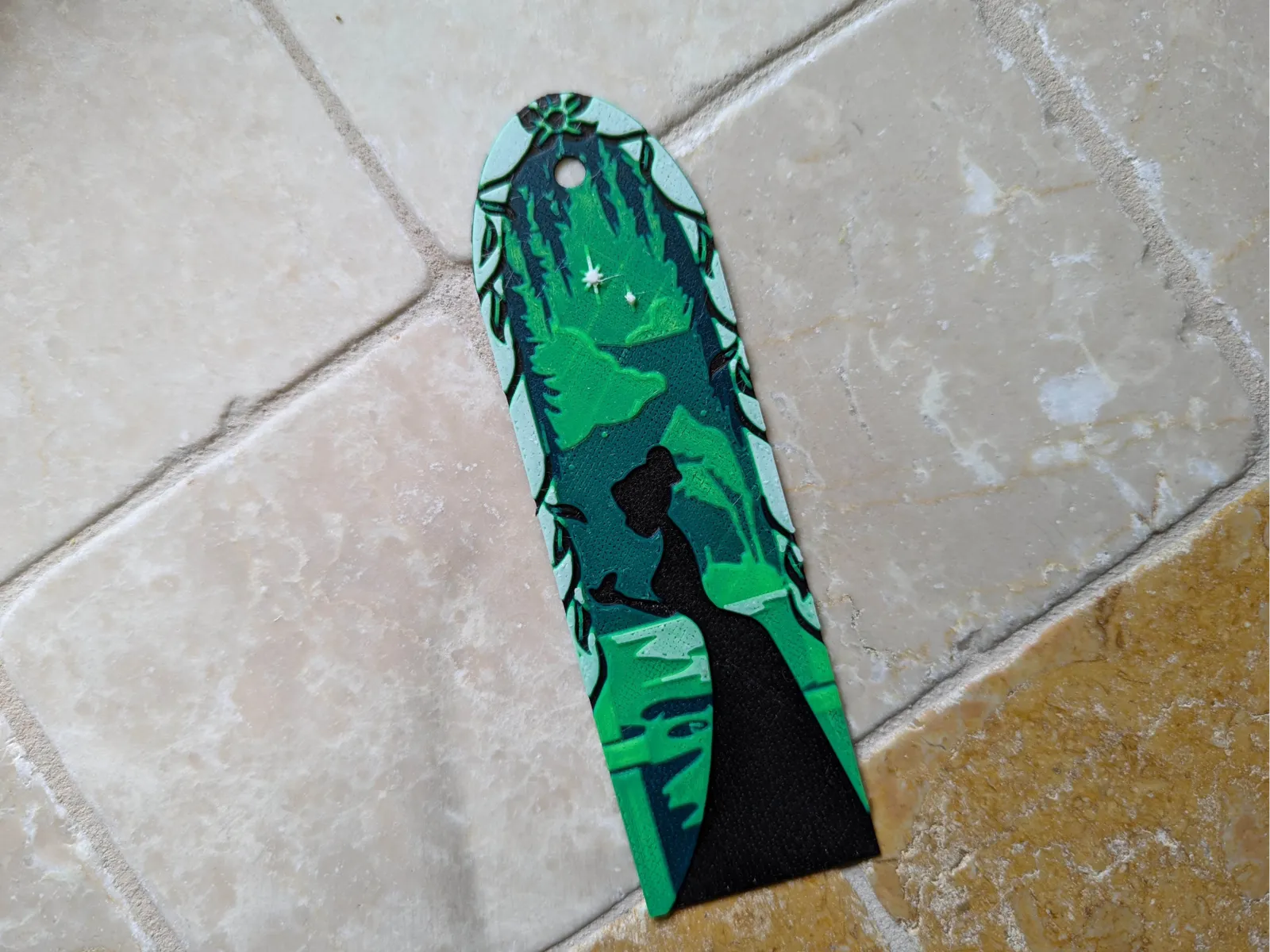 Tiana-The Princess and the Frog Bookmark Hueforge