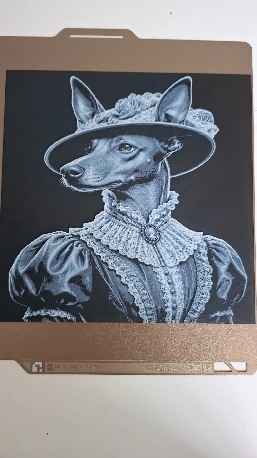 Lady Cirneca dell'Etna - Victorian Dog Portrait