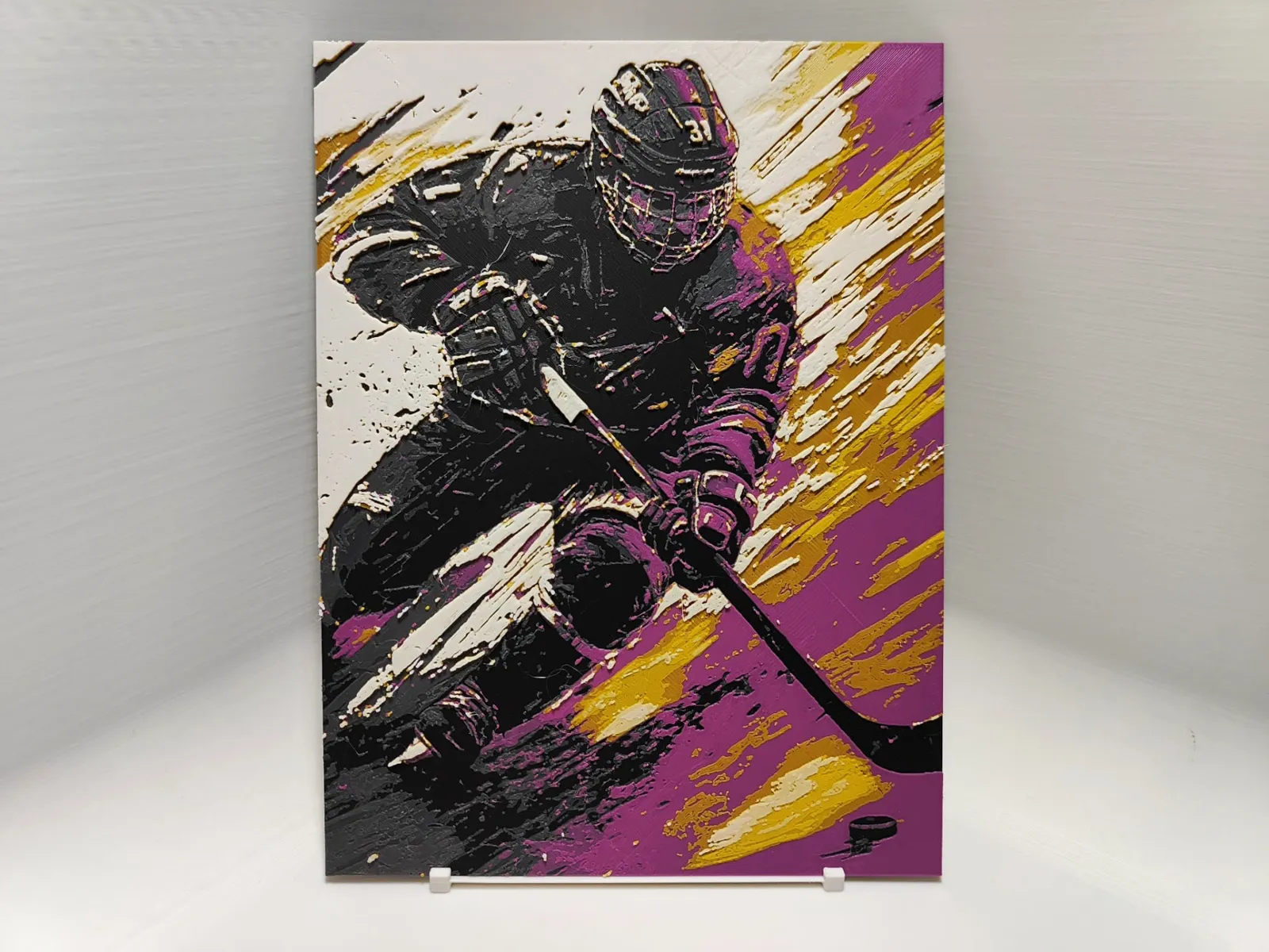 Hockey Player - Hueforge