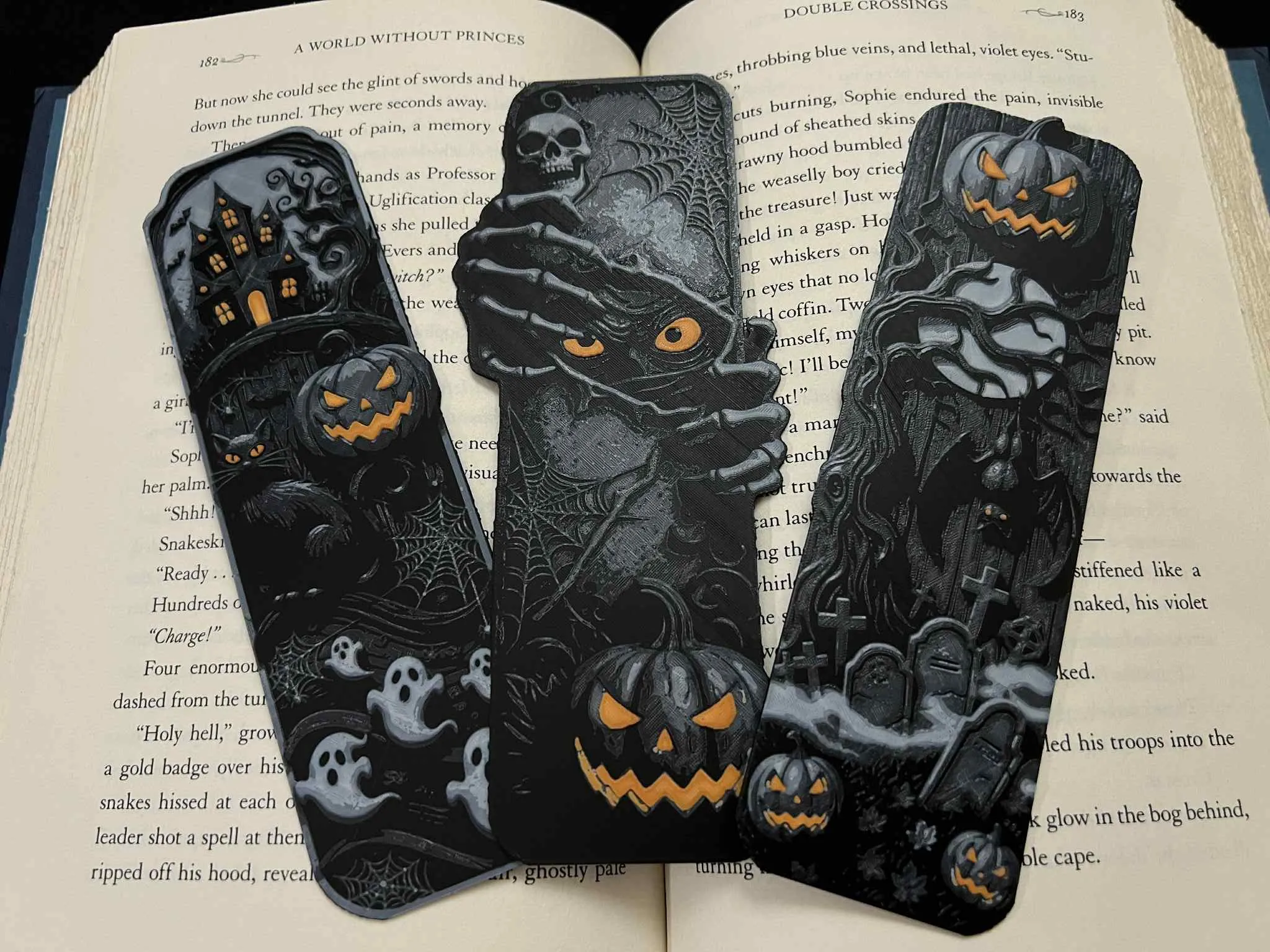 Halloween Bookmark Set