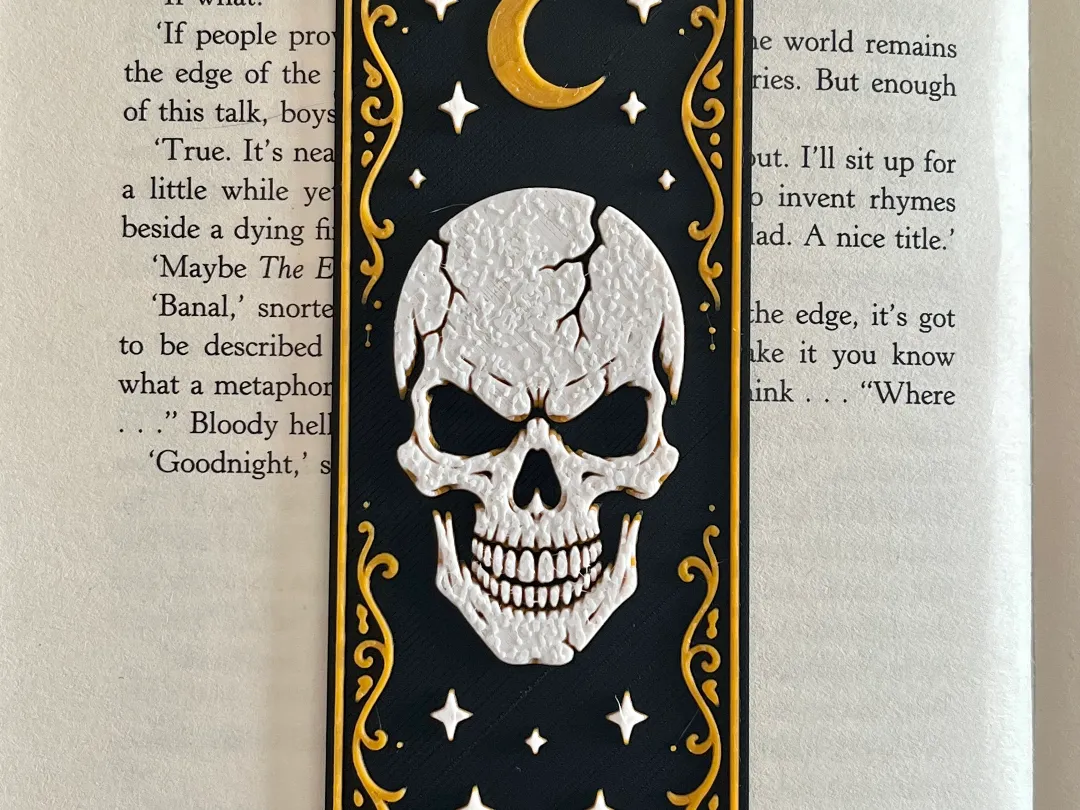 Skull Bookmark
