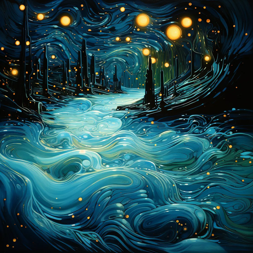Van Gogh Mystic Land (HueForge)