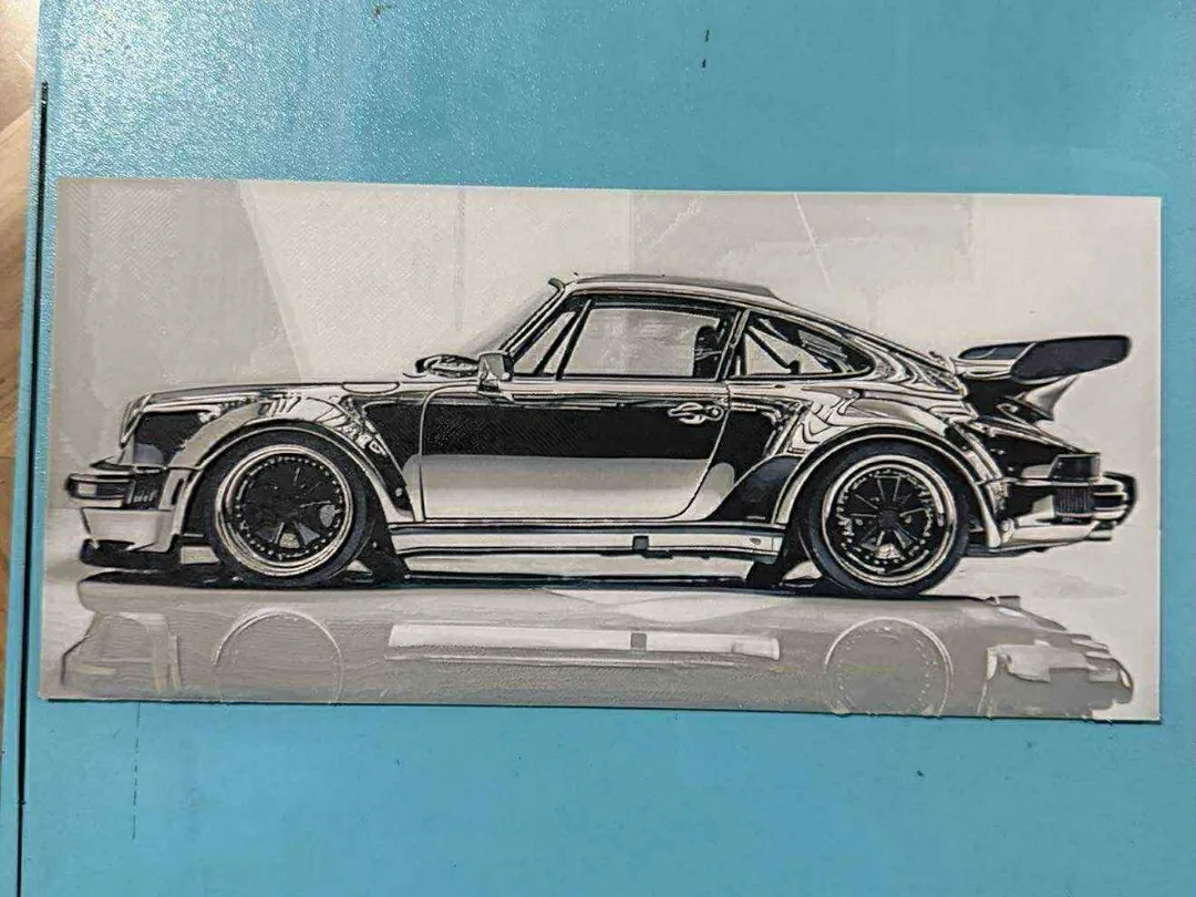 Porsche 911 Hueforge