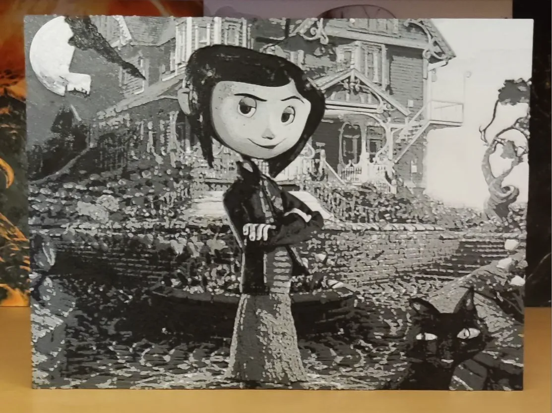 HueForge Coraline