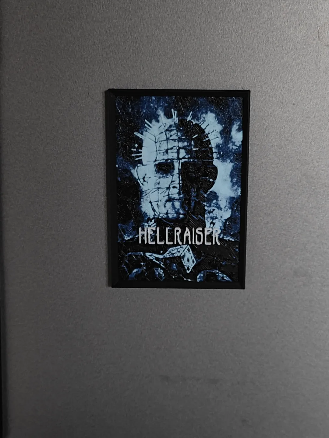 Hellraiser Clive Barker movie poster fridge magnet