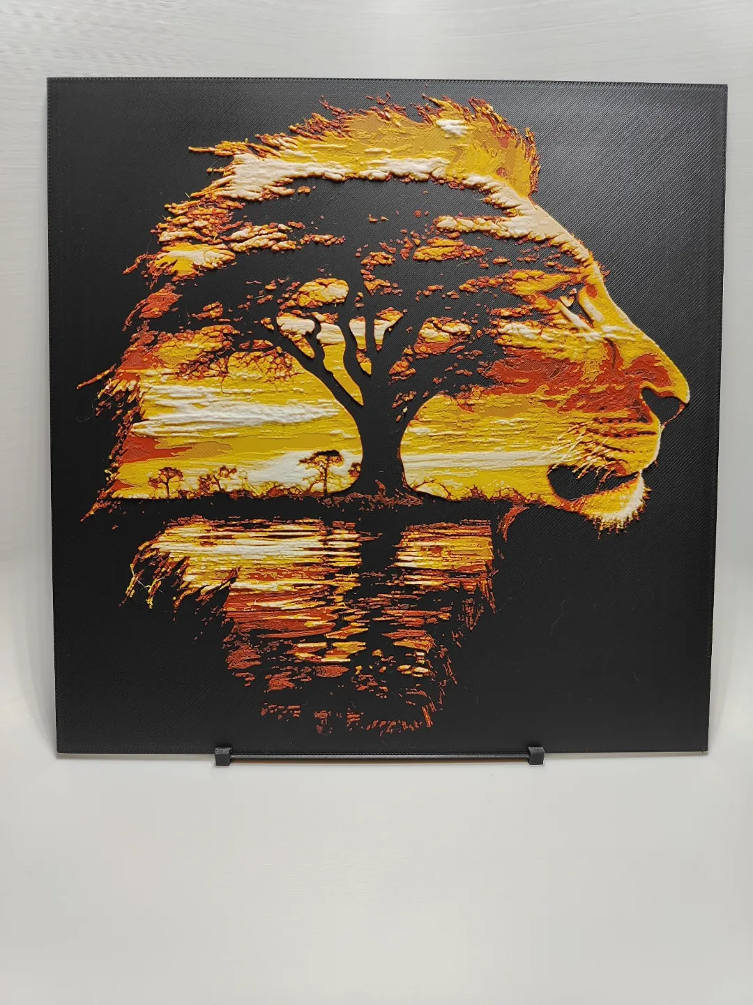 African Lion - Hueforge