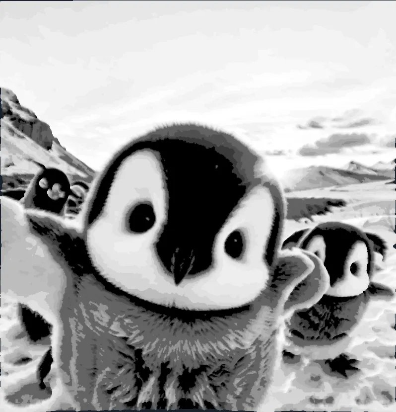 Little Penguin (HueForge)