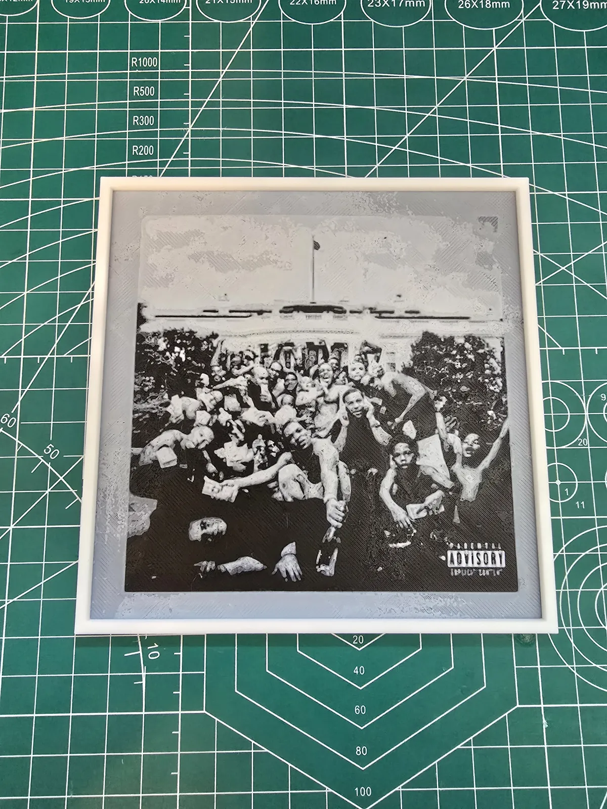 Kendrick Lamar "To Pimp a Butterfly" Album Art